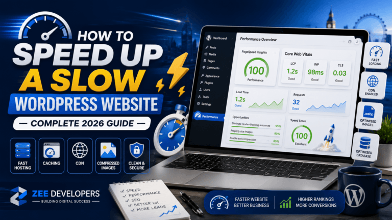 How to Speed Up a Slow WordPress Website (Complete 2026 Guide)