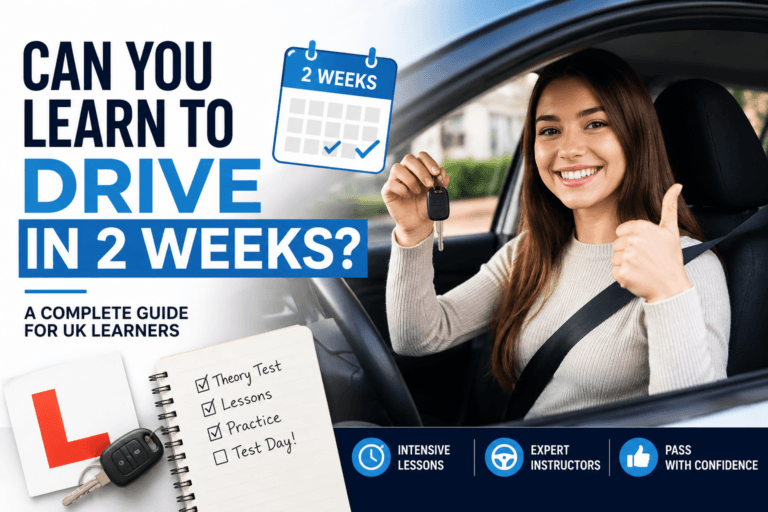 Can You Learn to Drive in 2 Weeks? A Complete UK Guide (2026)