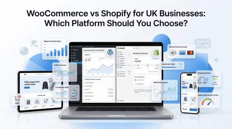 WooCommerce vs Shopify for UK Businesses: 11 Proven Benefits