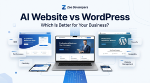 AI website vs WordPress comparison for UK businesses